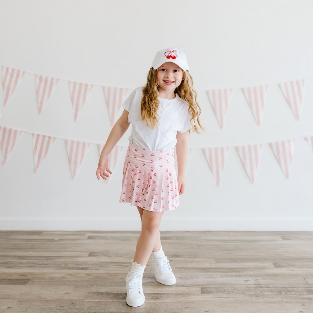 Cherry Coquette Patch Baseball Hat