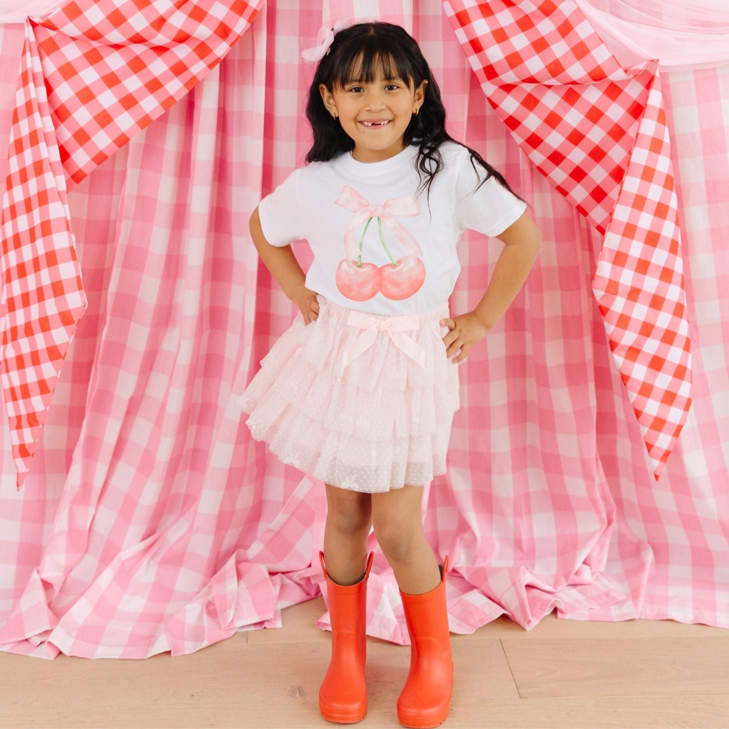 Cherry Cute Short Sleeve T-shirt