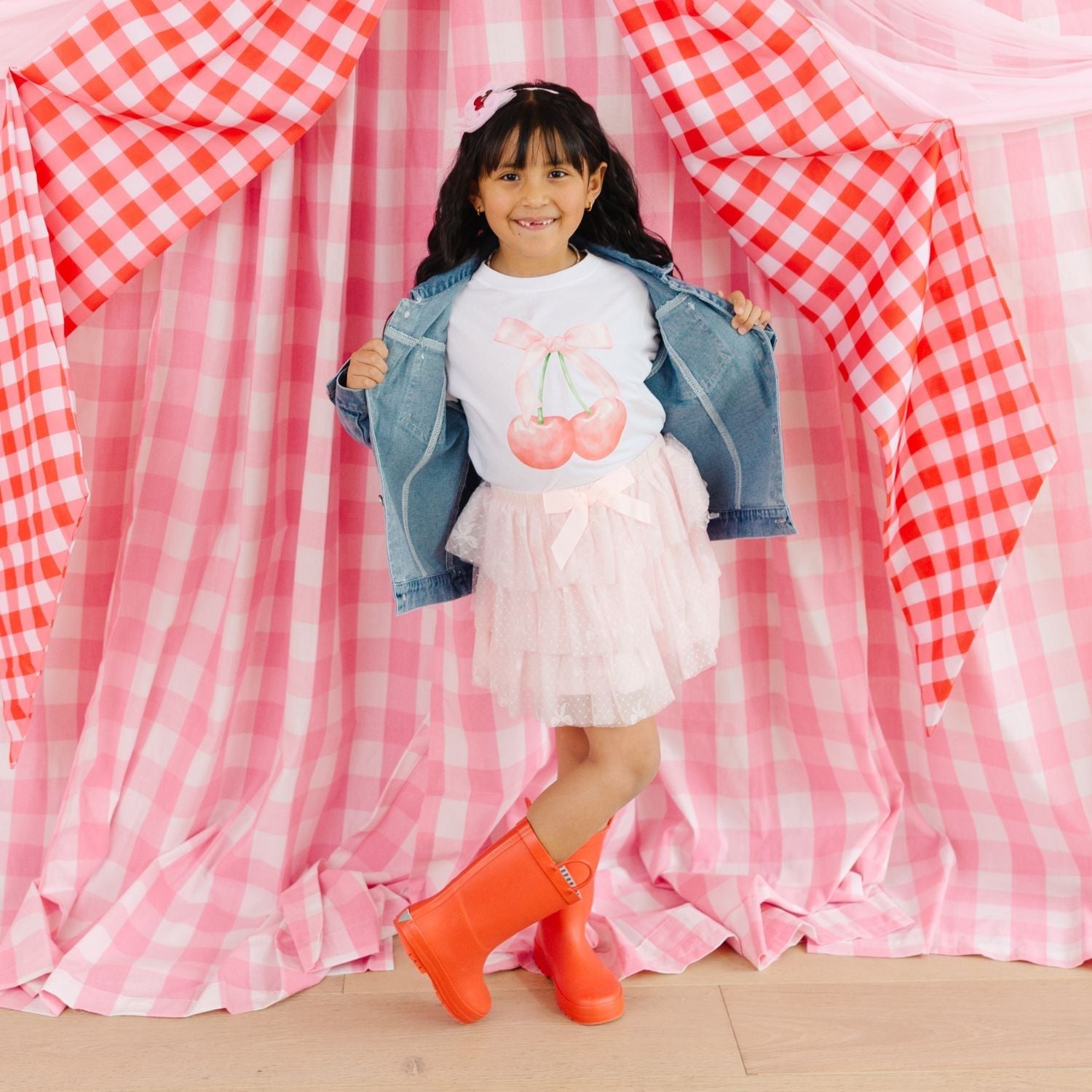 Cherry Cute Short Sleeve T-shirt