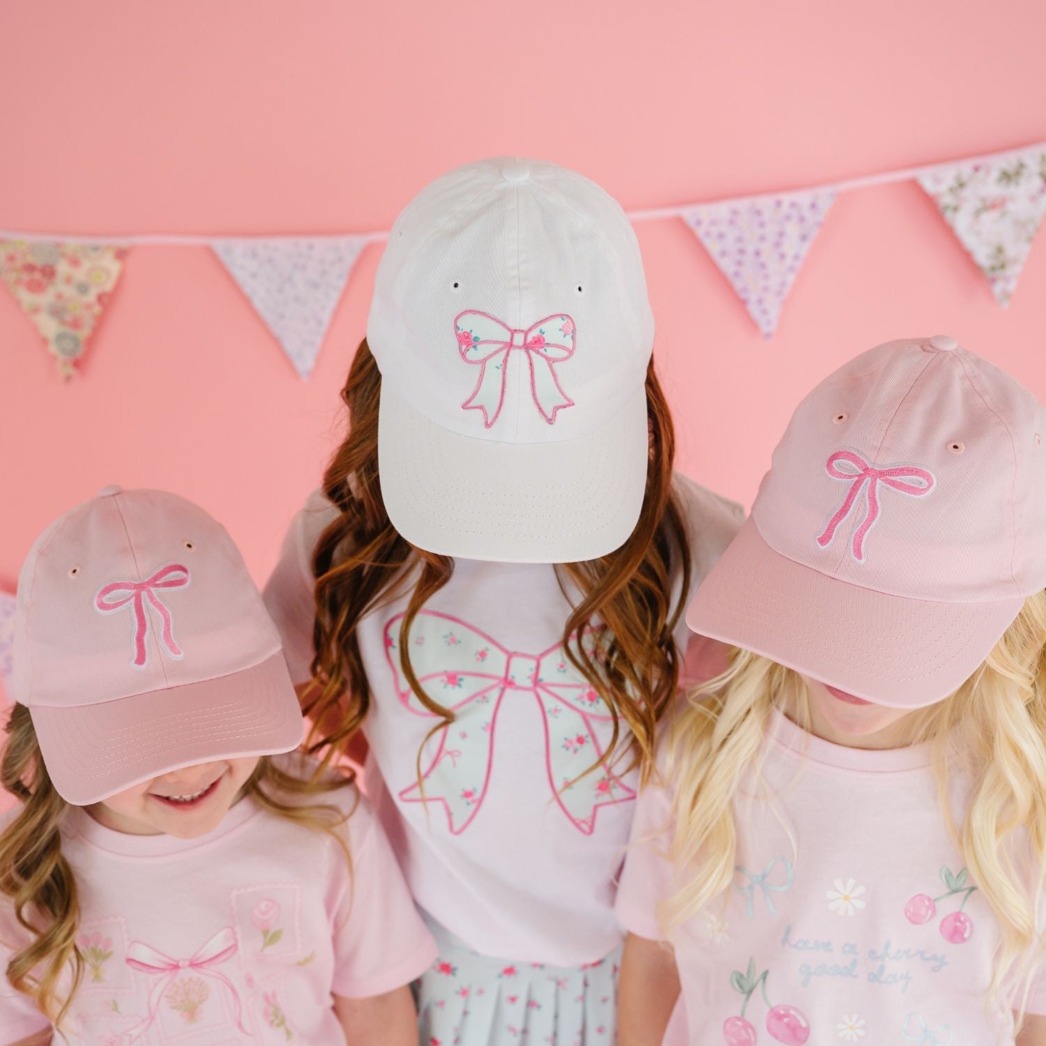 Coquette Bow Patch Baseball Hat