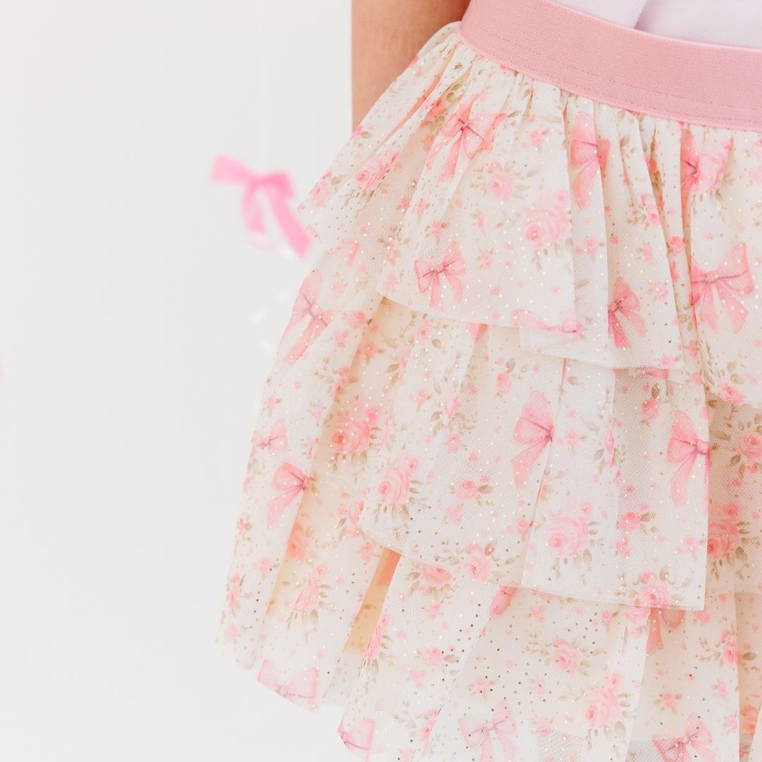 Ditsy Floral Petal Tutu Skirt