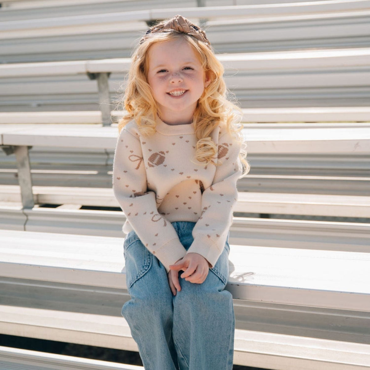 Football Trellis Sweater