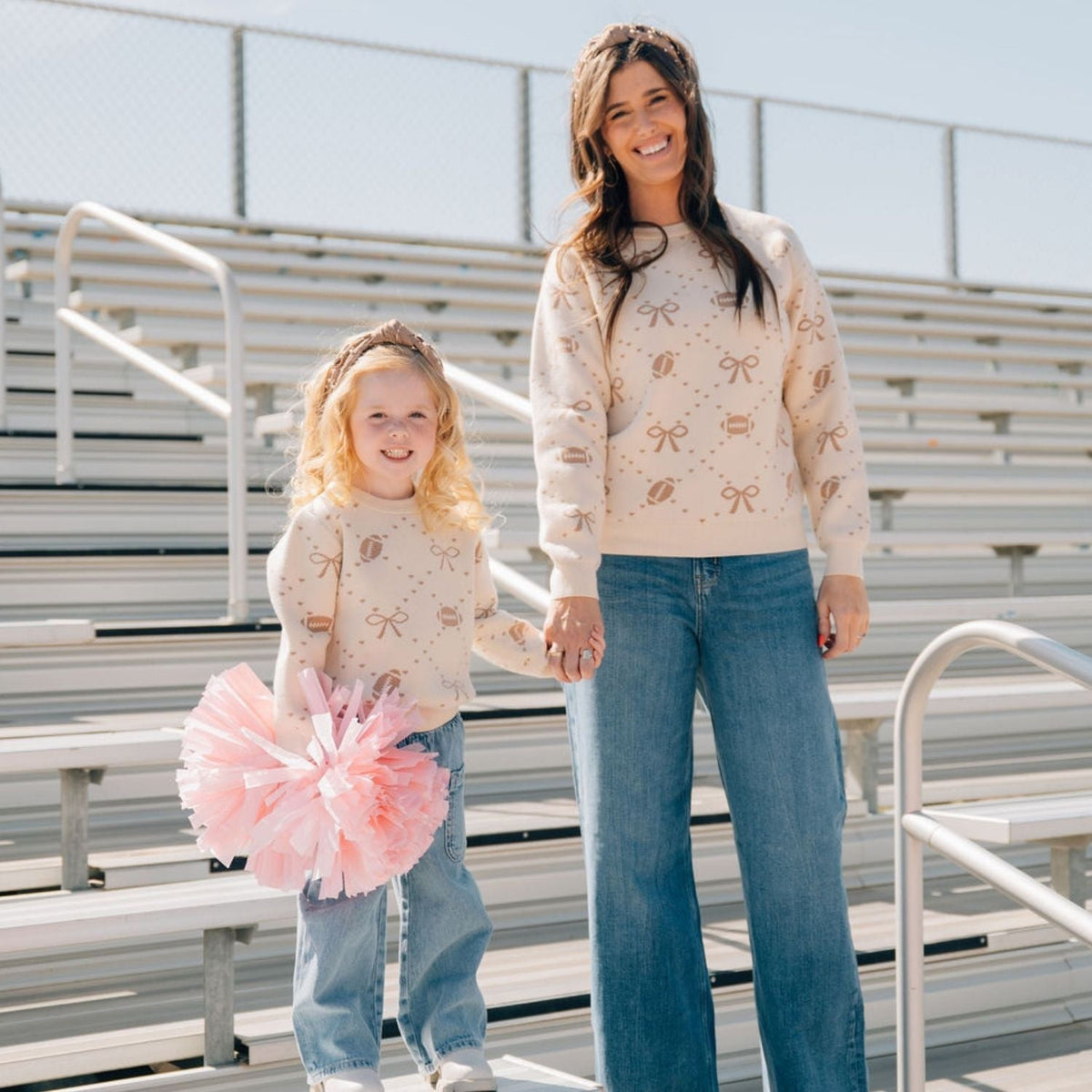 Football Trellis Sweater