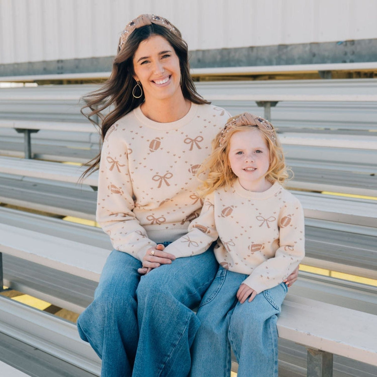 Football Trellis Sweater