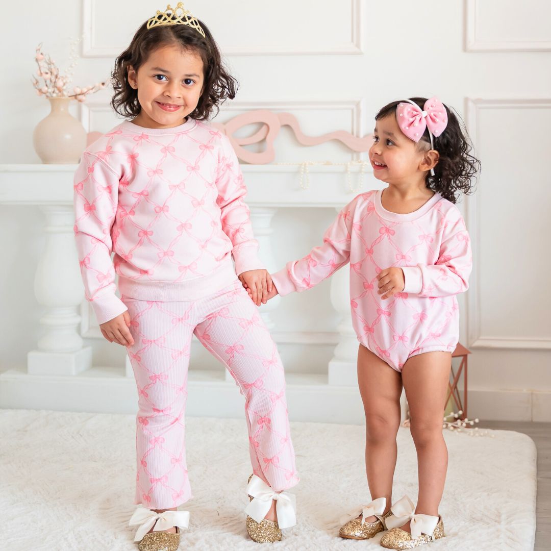 Bow Trellis Flare Legging