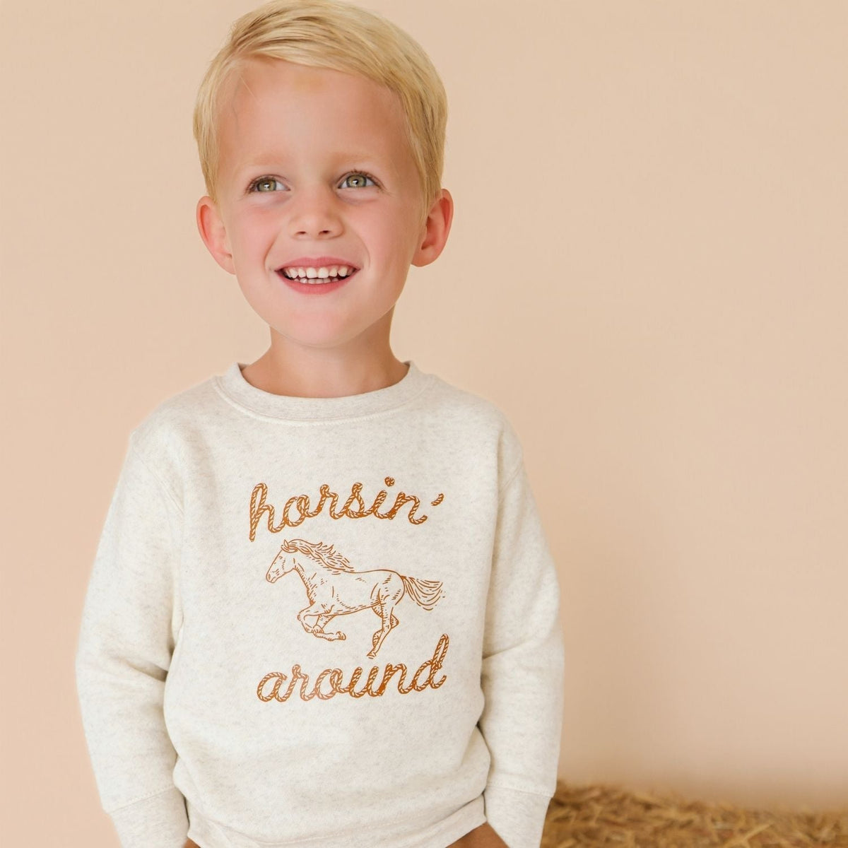 Horsin' Around Western Sweatshirt