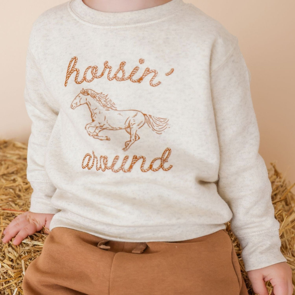 Horsin' Around Western Sweatshirt
