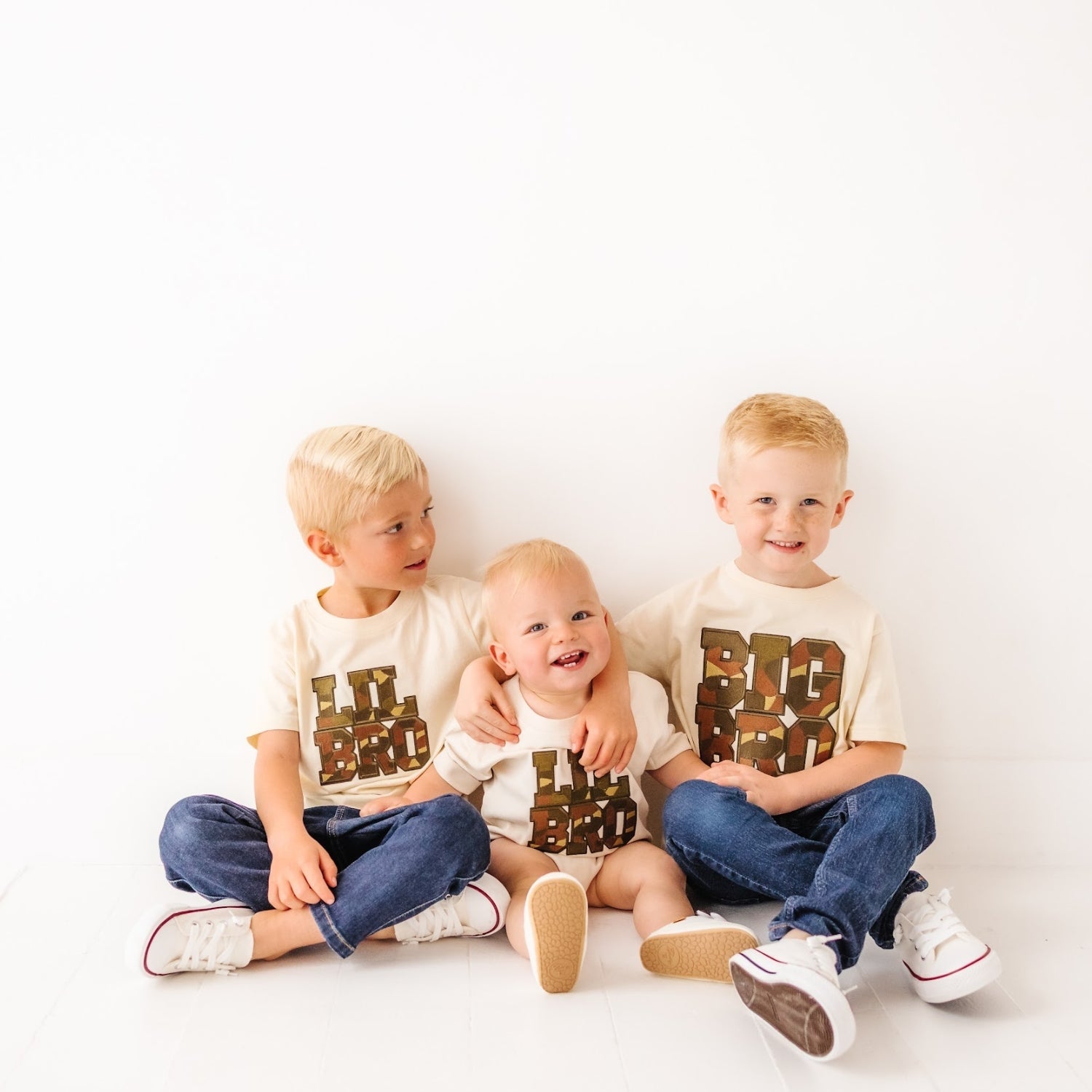 Big Bro Camo Patch Short Sleeve T-shirt