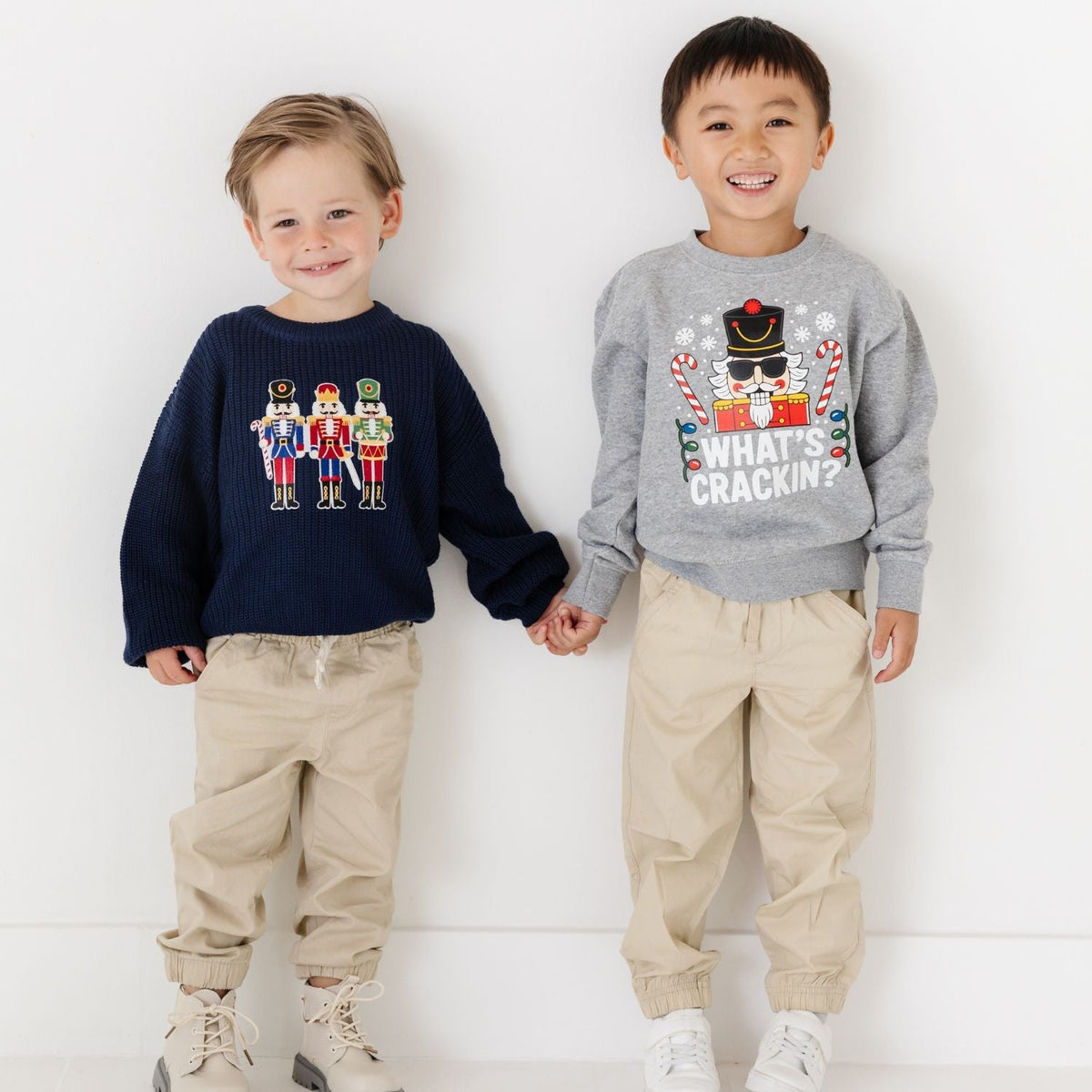 Nutcracker Patch Christmas Sweater