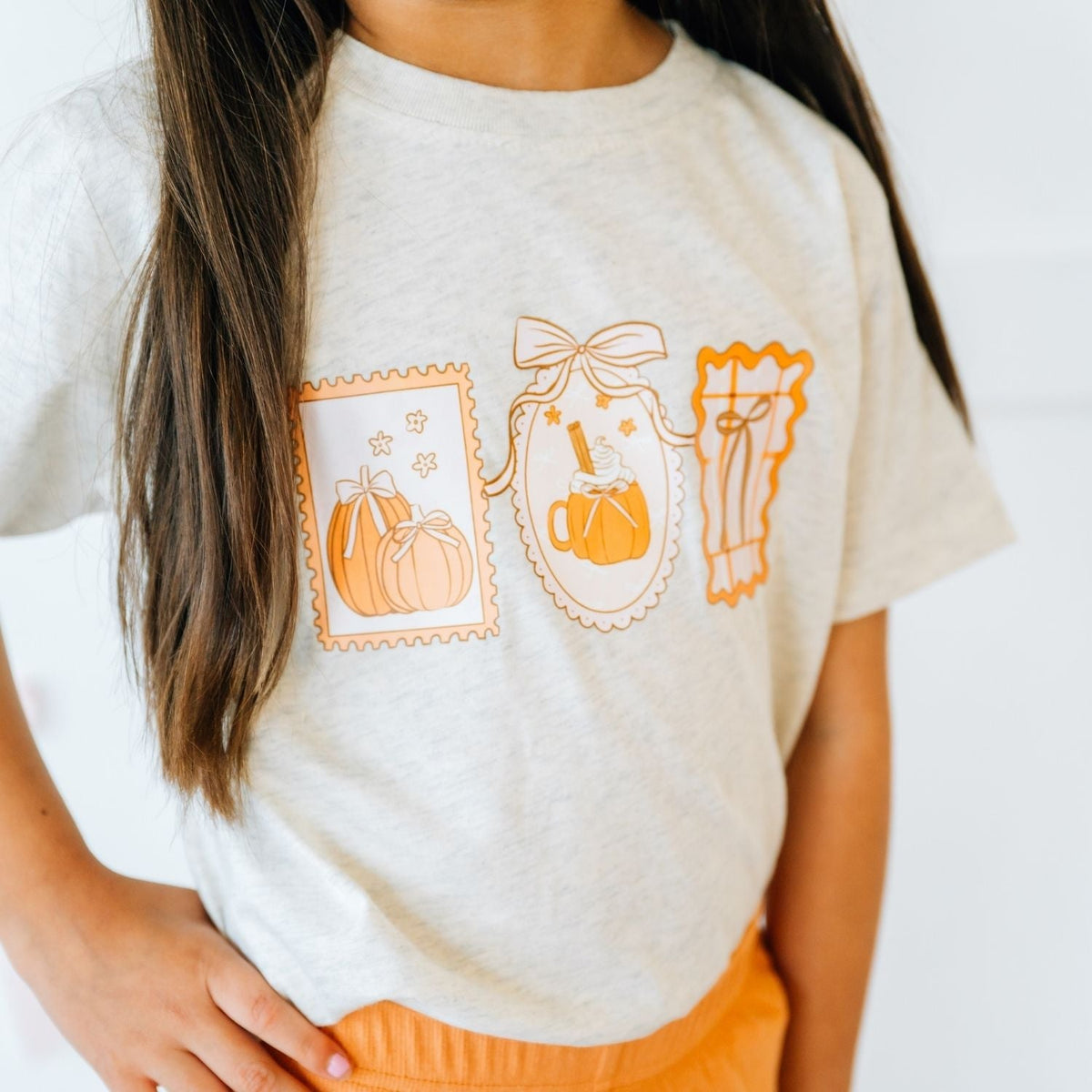Pumpkin Cameo Short Sleeve T-shirt