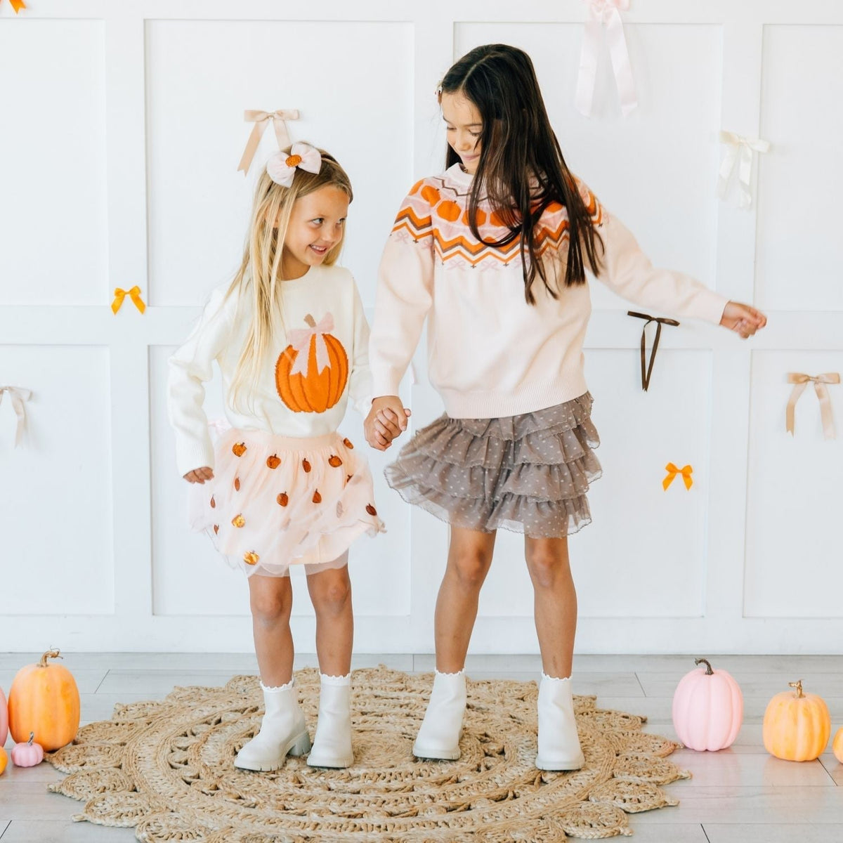 Coquette Pumpkin Sweater