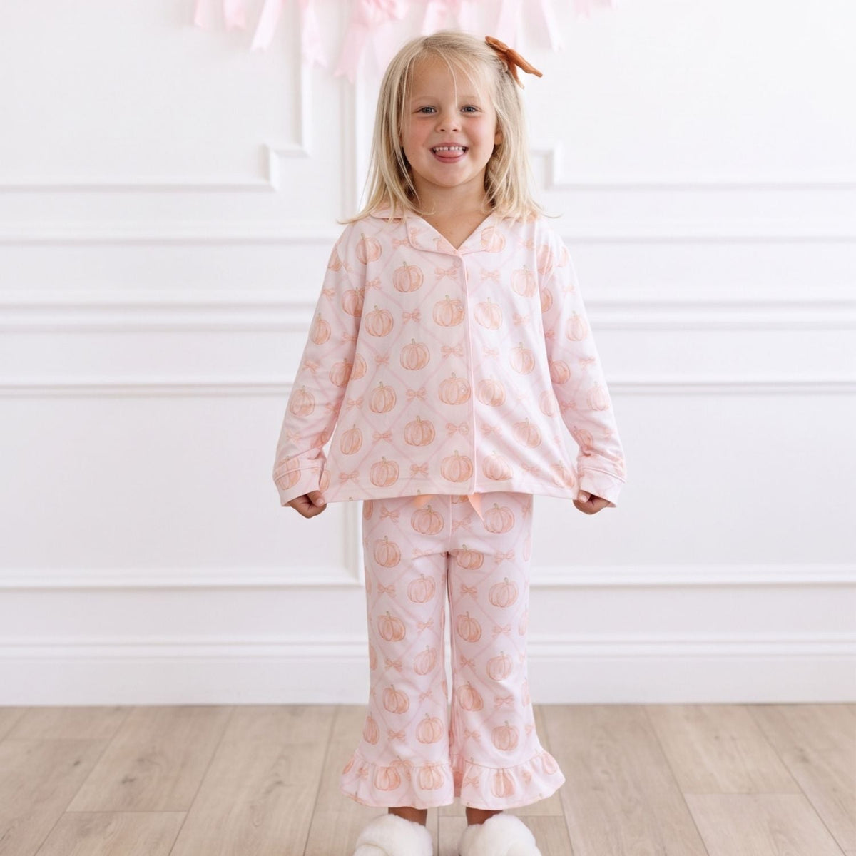 Pumpkin Trellis Two-piece Set