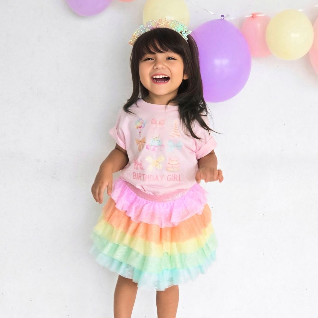 Birthday Girl Cutie Short Sleeve T-shirt - Ballet