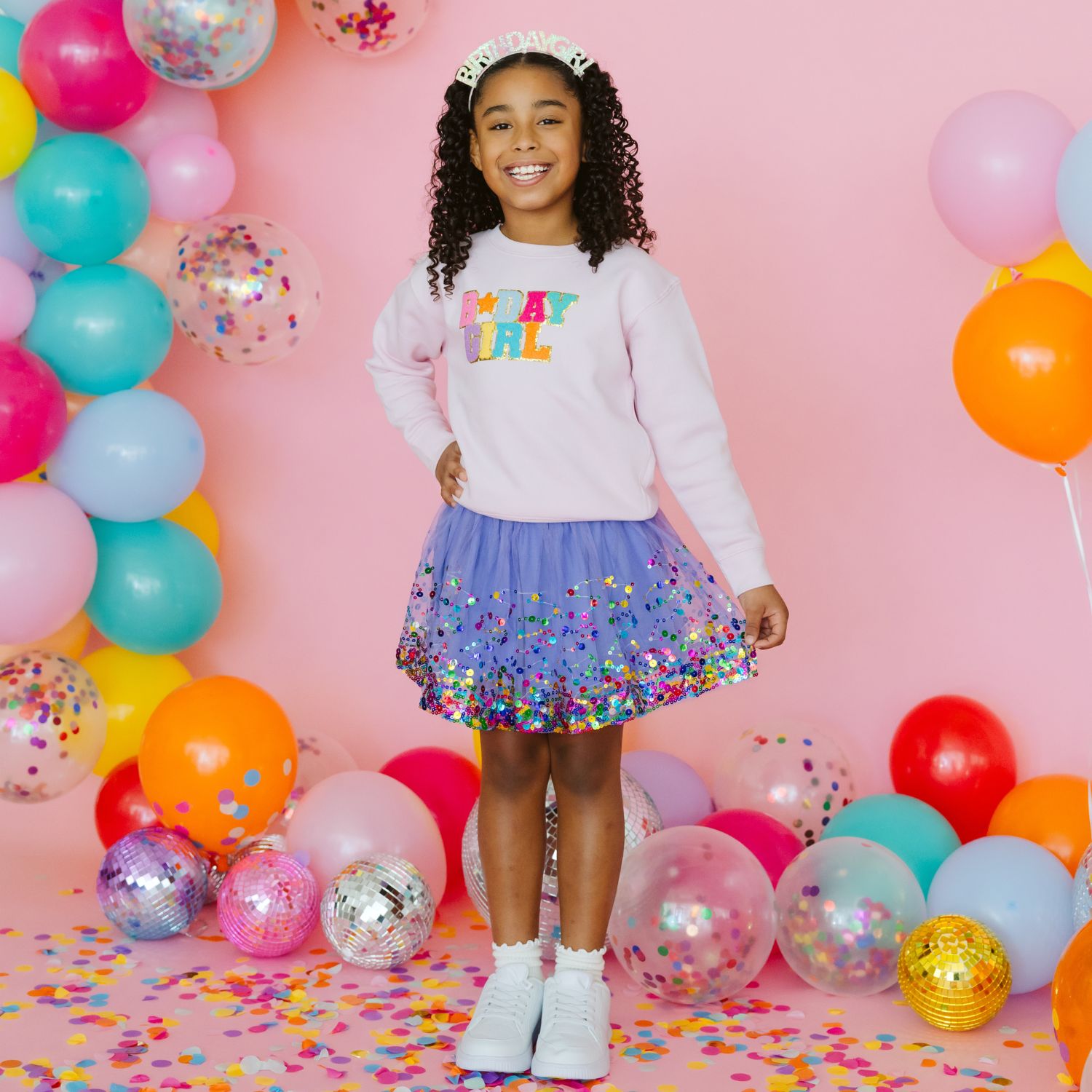 Lavender Confetti Tutu