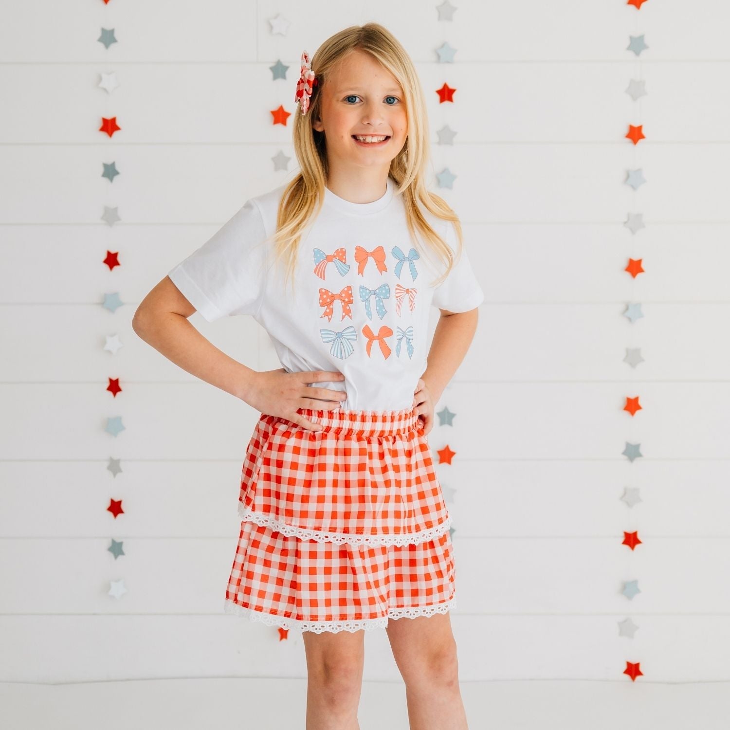 Patriotic Cutie Short Sleeve T-shirt