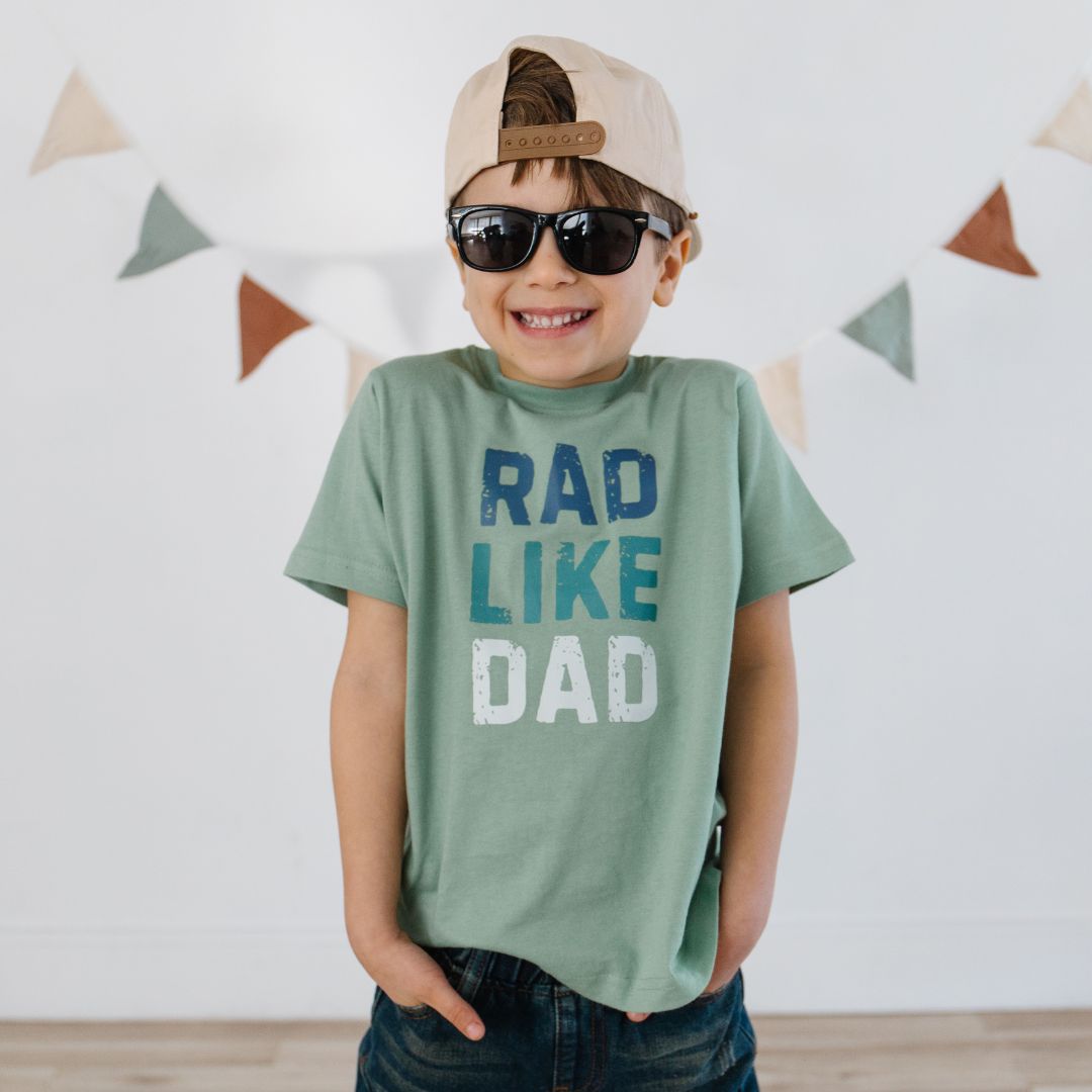 Rad Like Dad Short Sleeve T-shirt