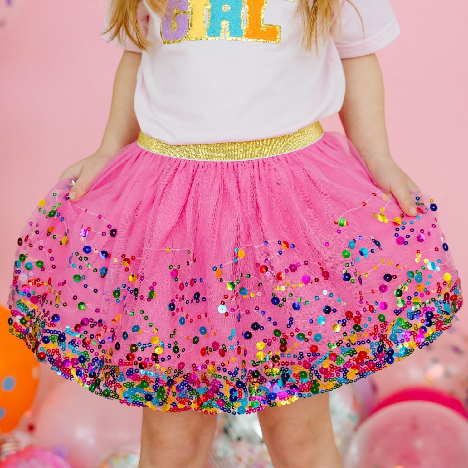 Raspberry Confetti Tutu