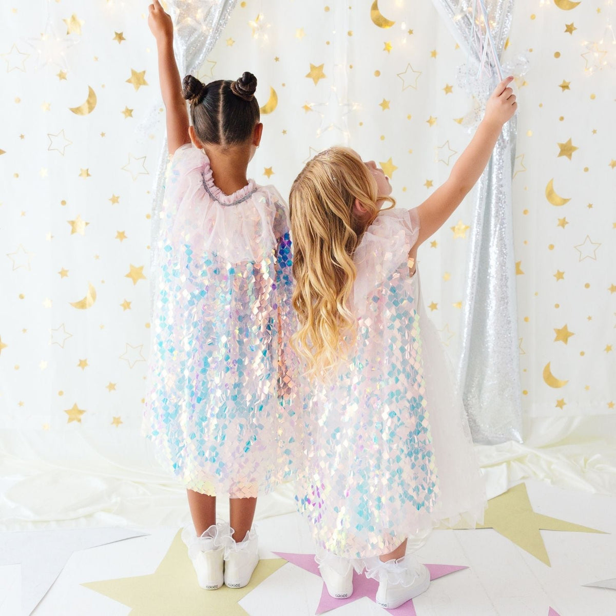 Starlight Sequin Cape