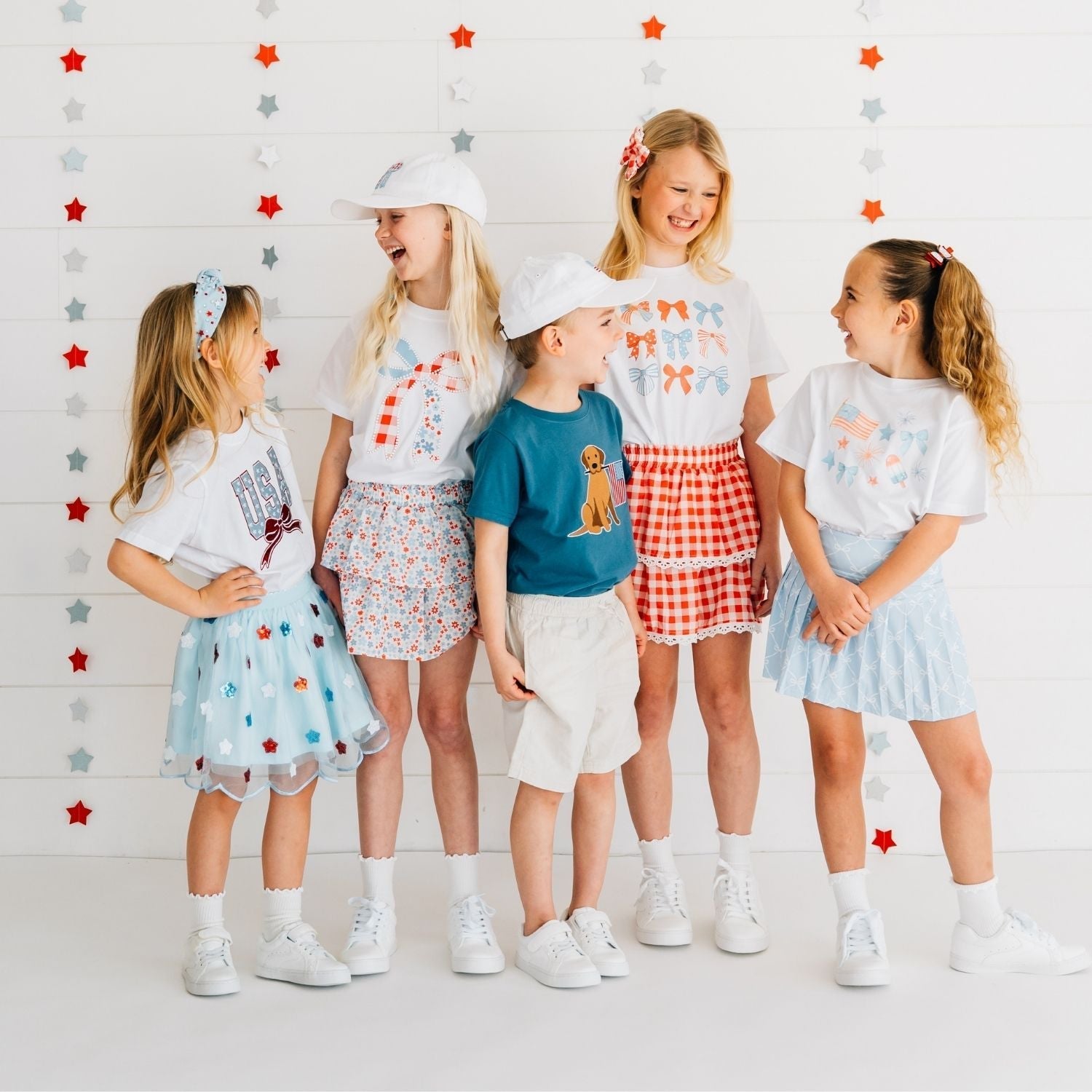 Usa Sequin Stars Tutu Skirt
