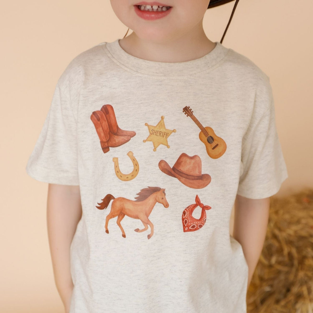 Western Cowboy Short Sleeve T-shirt