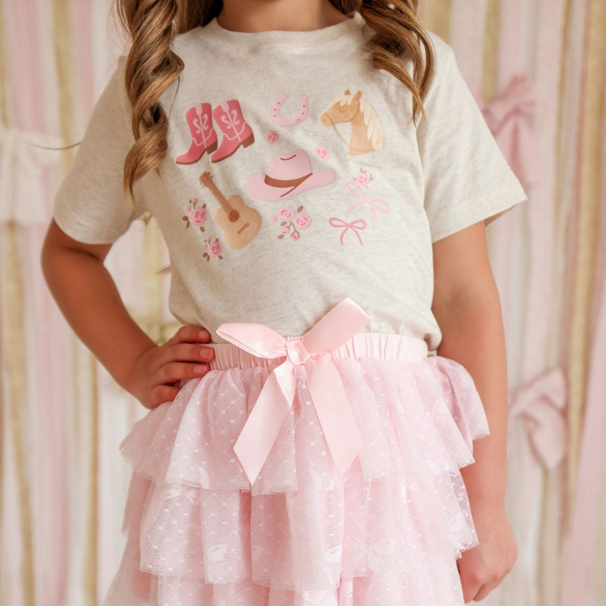 Western Girlie Short Sleeve T-shirt