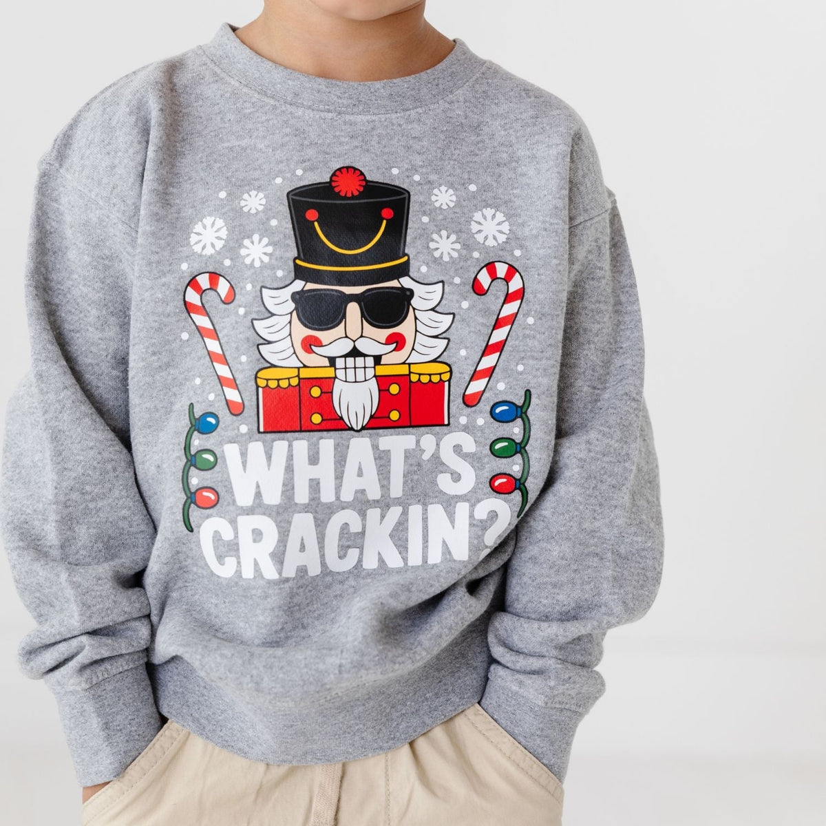 What's Crackin Christmas Sweatshirt