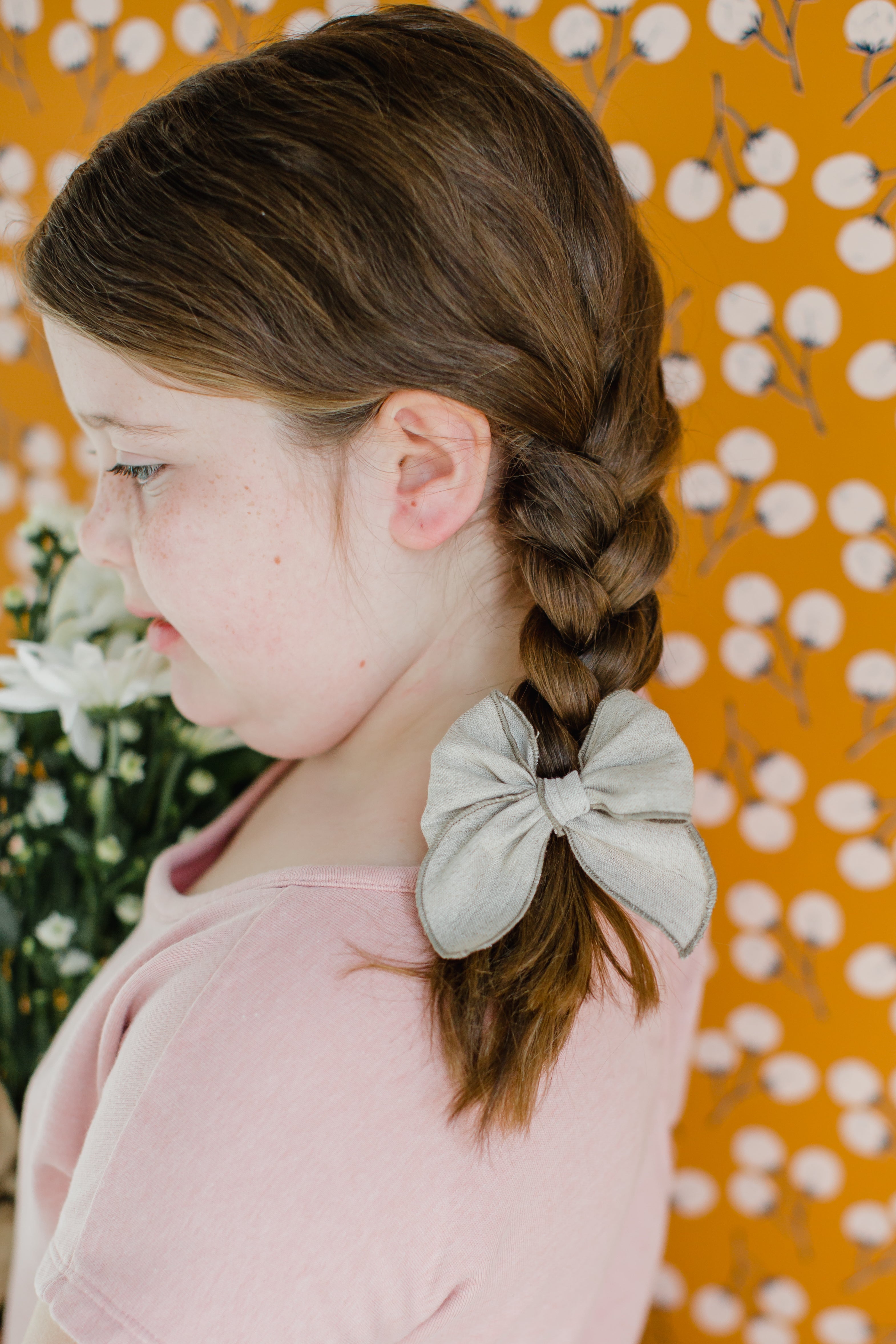 Flax | Petite Party Bow