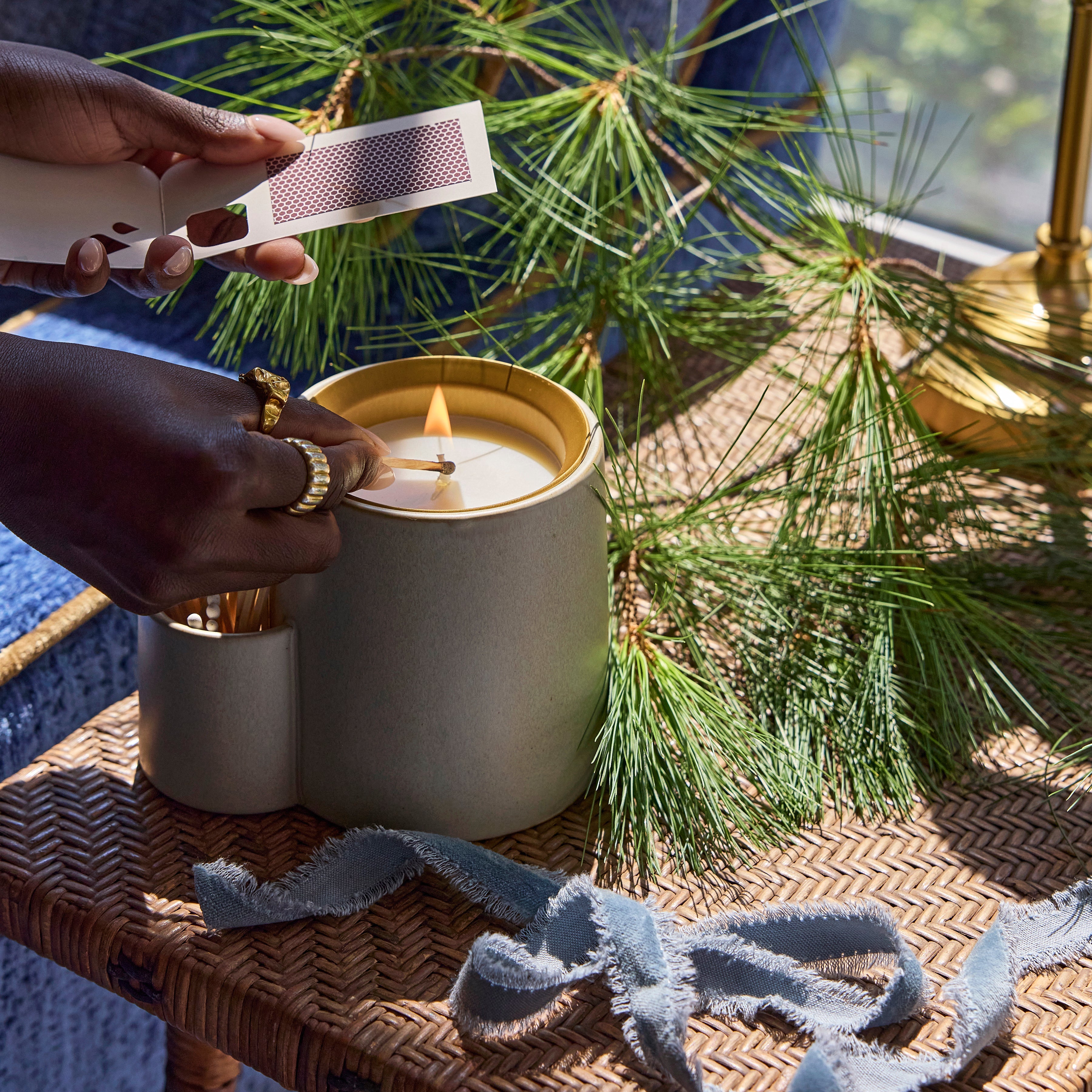 Ember Earth Candle + Planter