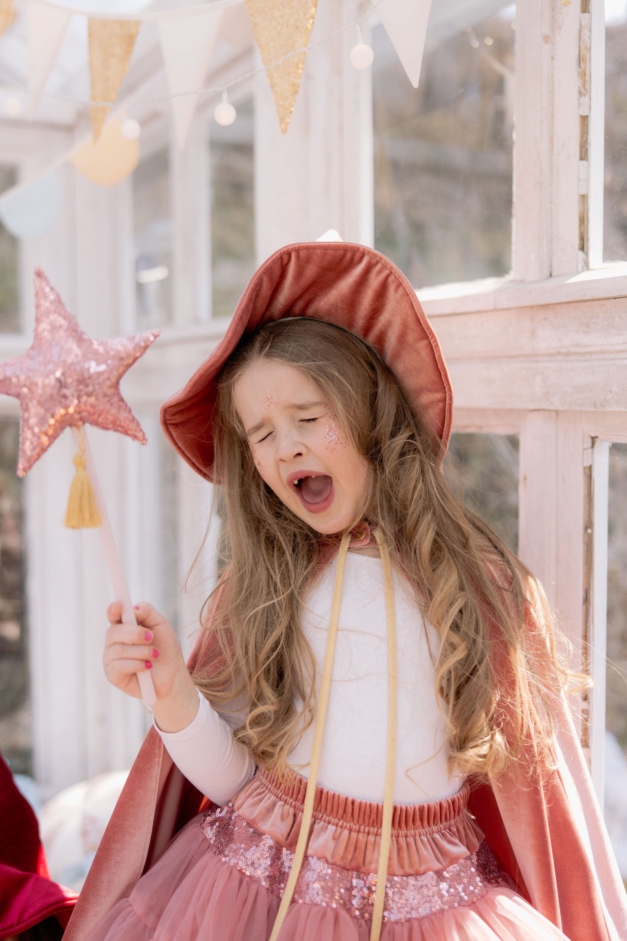 pink Sequins Magic Wand