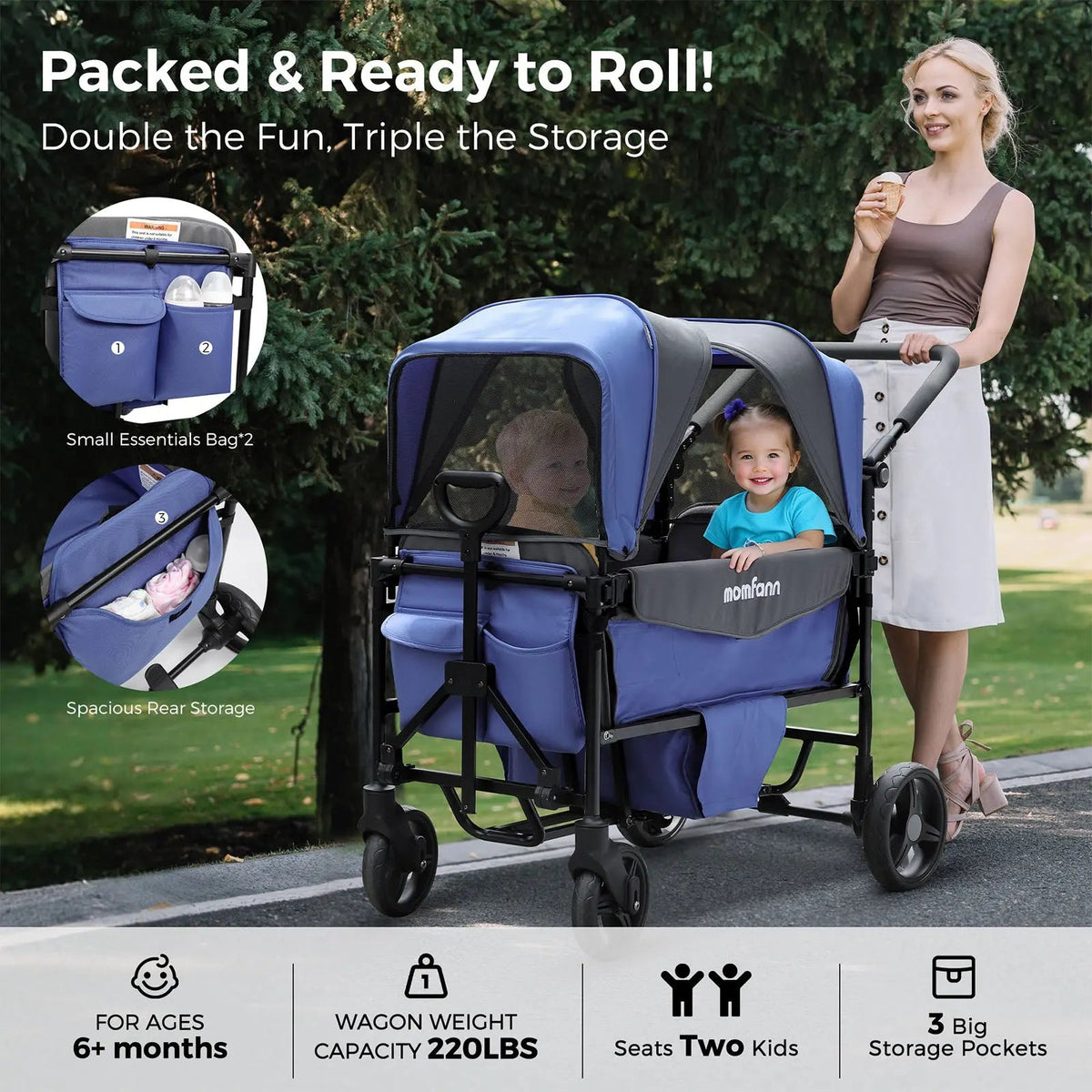 Double Stroller Wagon