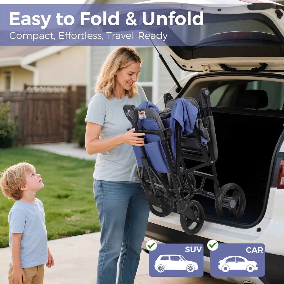 Double Stroller Wagon