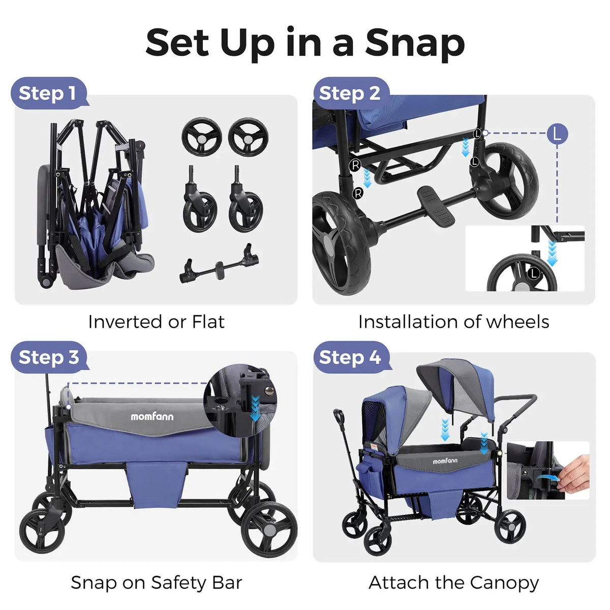 Double Stroller Wagon