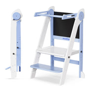Foldable Toddler Tower – Kids Kitchen Step Stool Helper