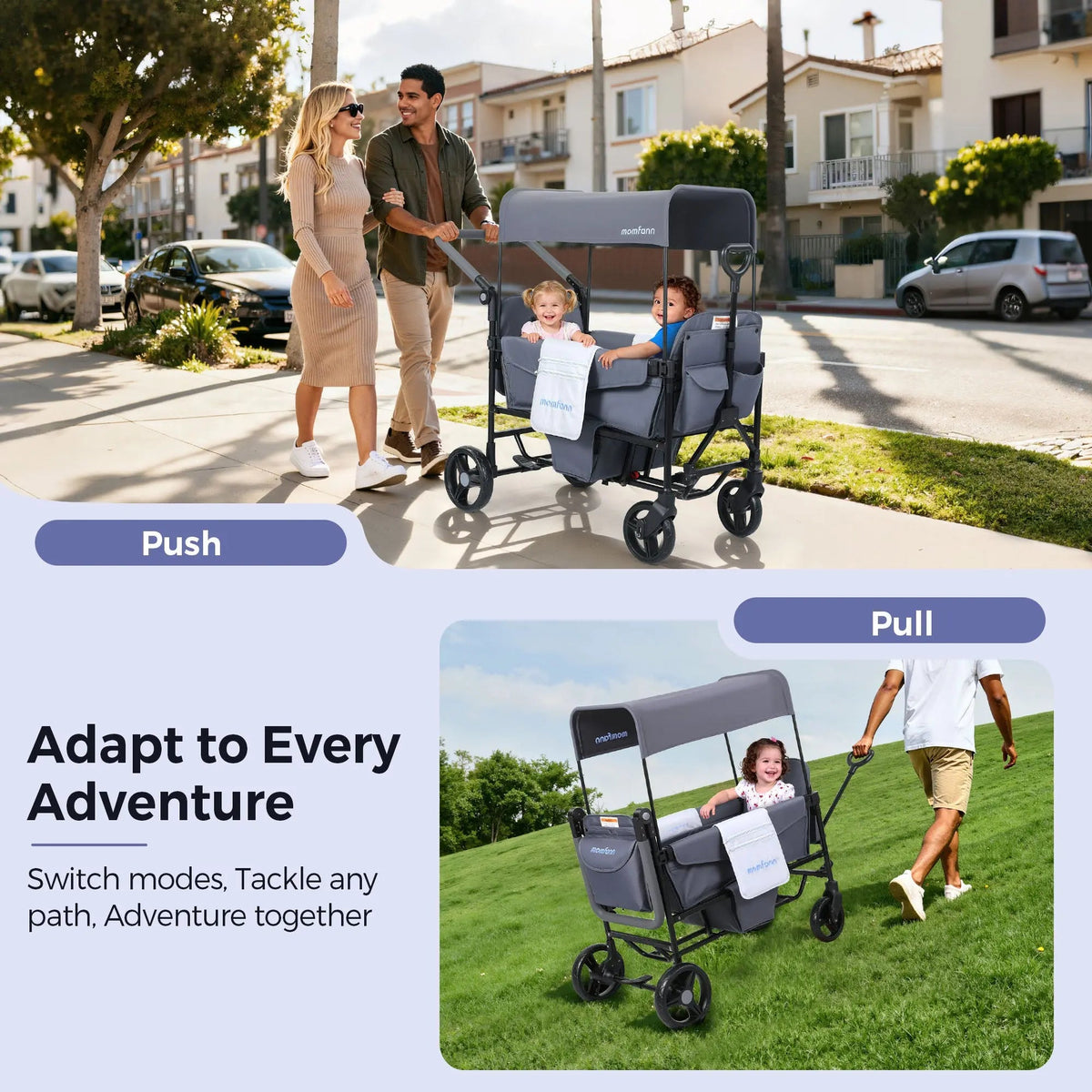 Lightweight Double Stroller
