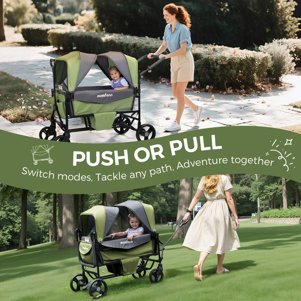 Double Stroller Wagon