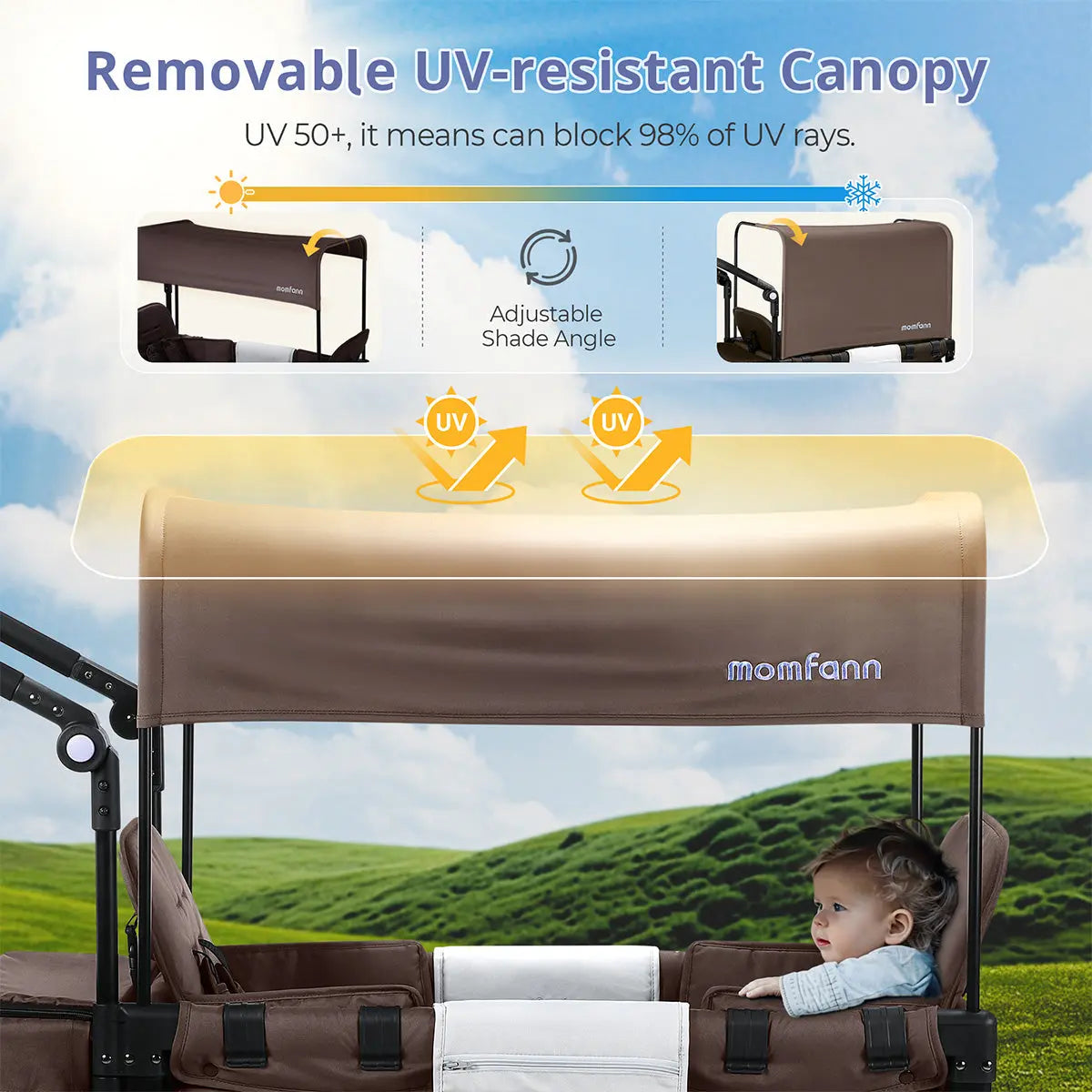 Double Stroller Wagon