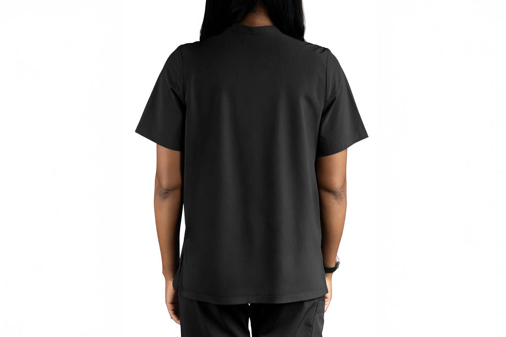 Pump-friendly Scrub Top For Healthcare Moms