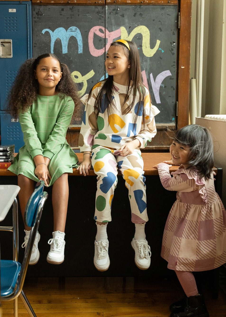 Recycled Cotton  Ruffled Sweatshirt