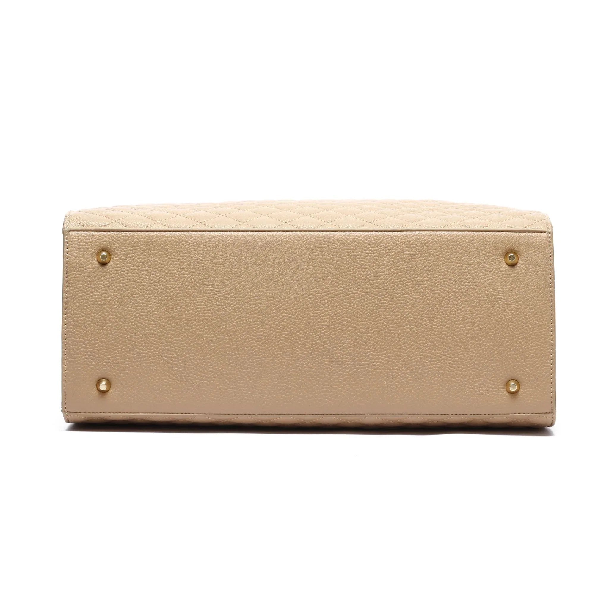 Monaco Tote Bag | Latte Brown