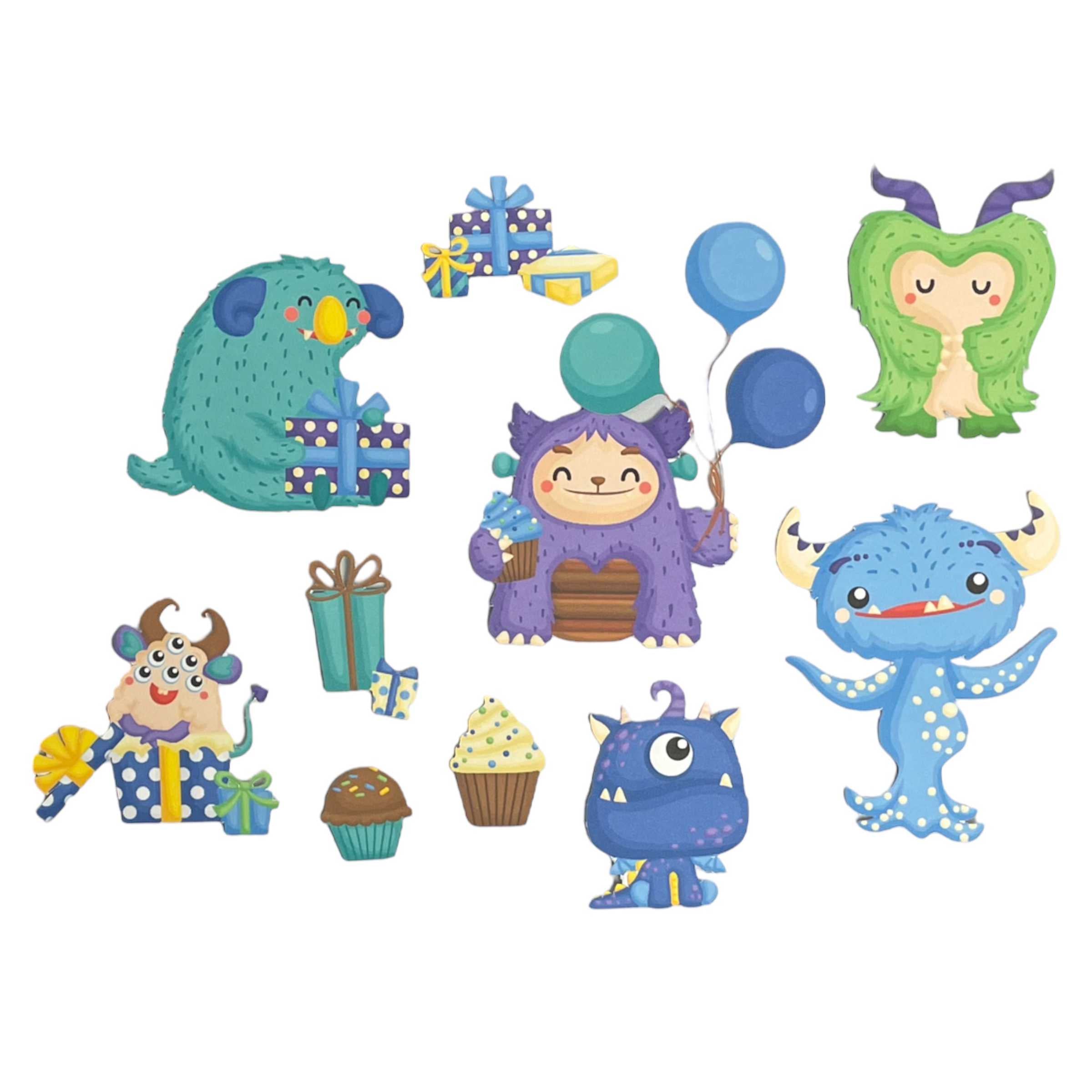 Monster Diaper Cake Kit