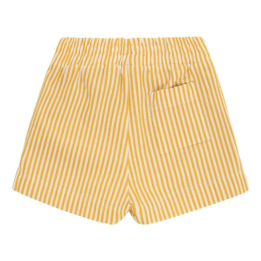 Canary Stripe Mini Boardshort