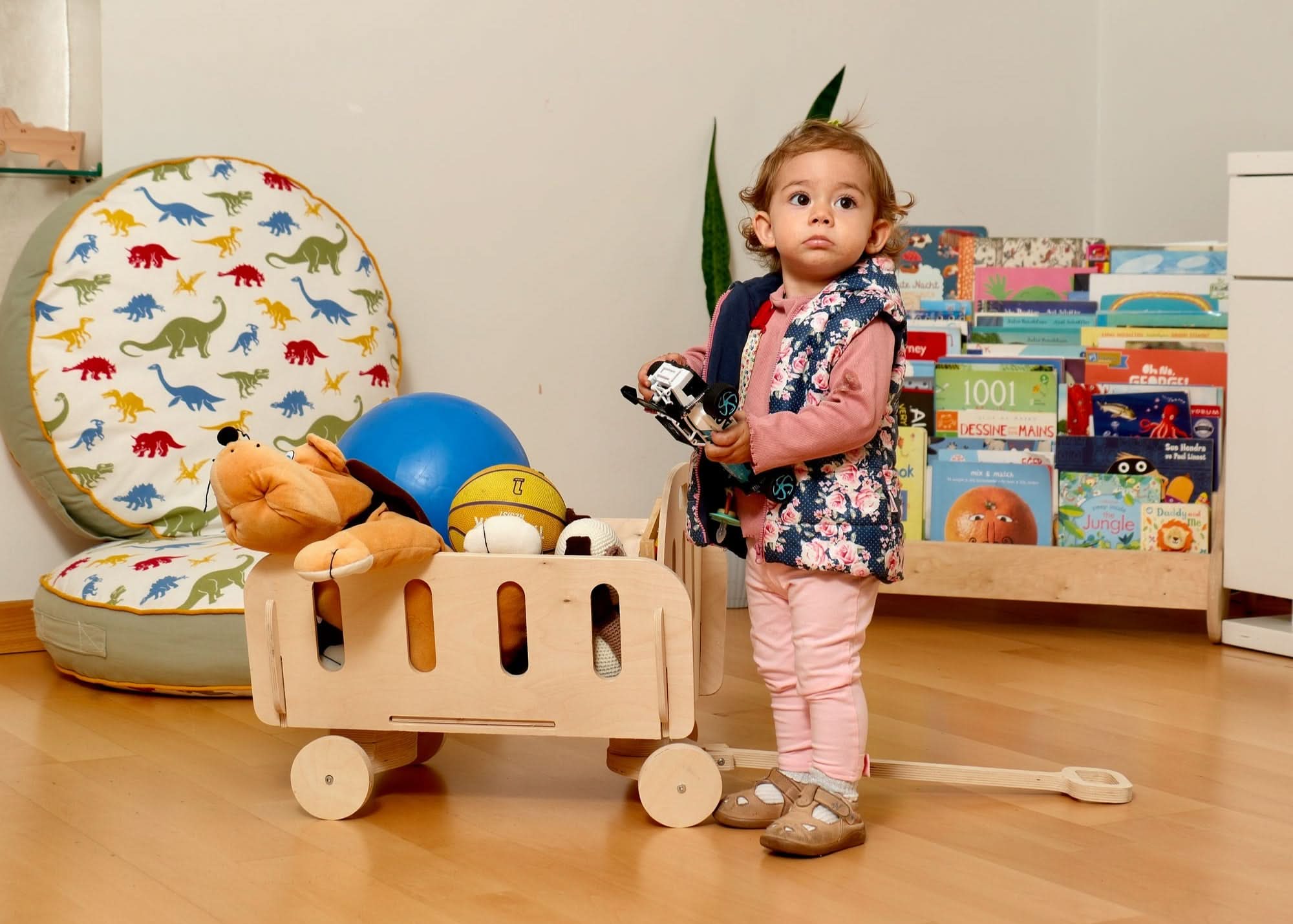 Montessori Toy Storage: Eco-friendly Nursery & Playroom Chest