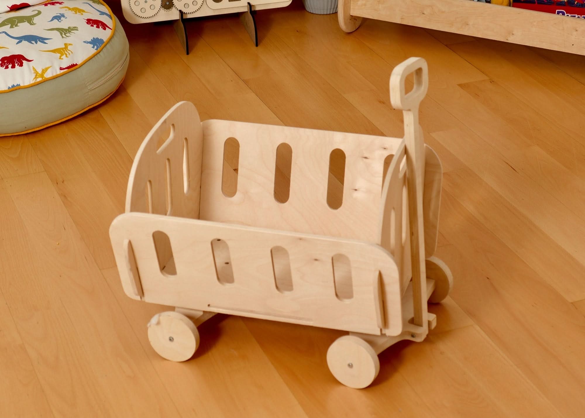 Montessori Toy Storage: Eco-friendly Nursery & Playroom Chest