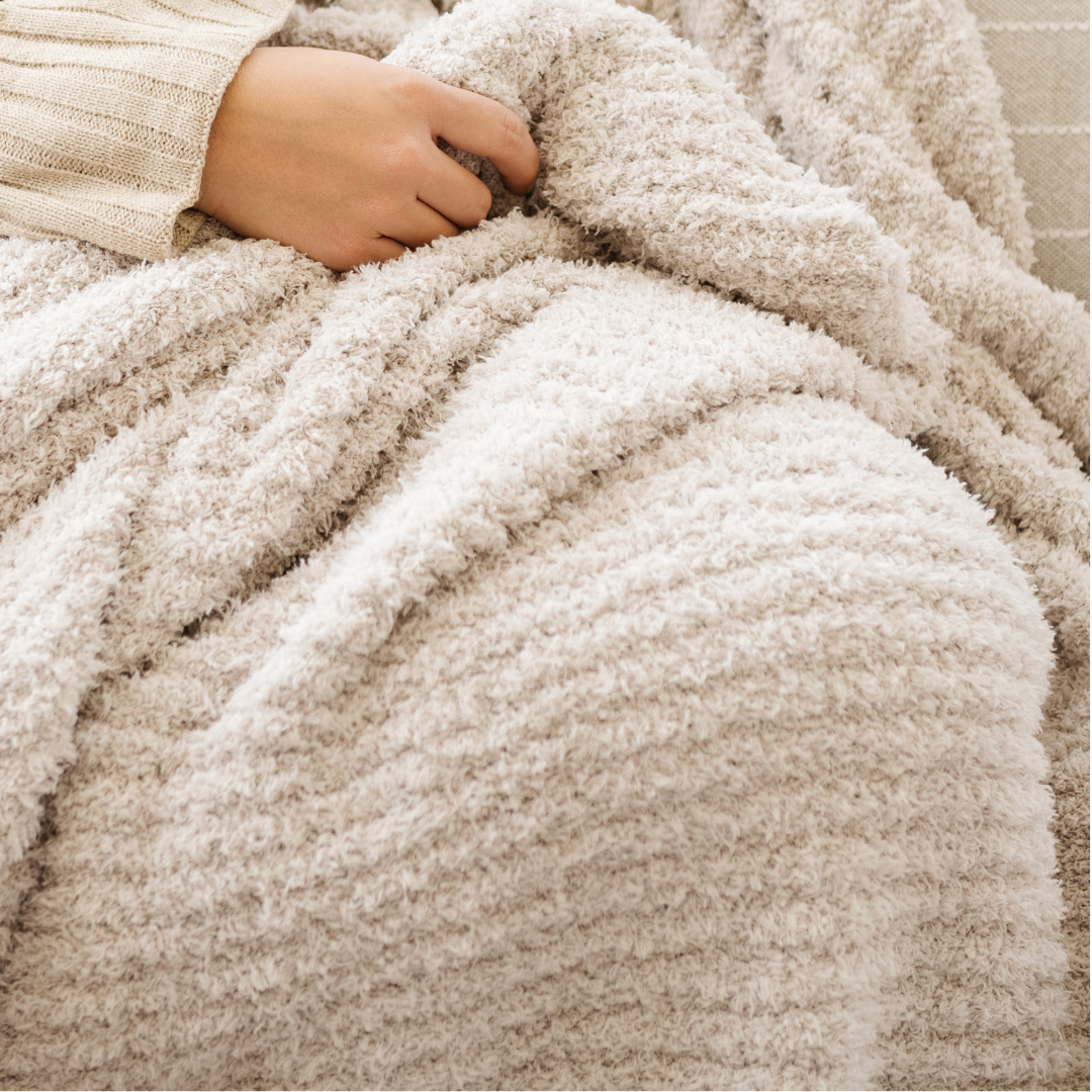Ribbed Bamboni® Throw Blankets
