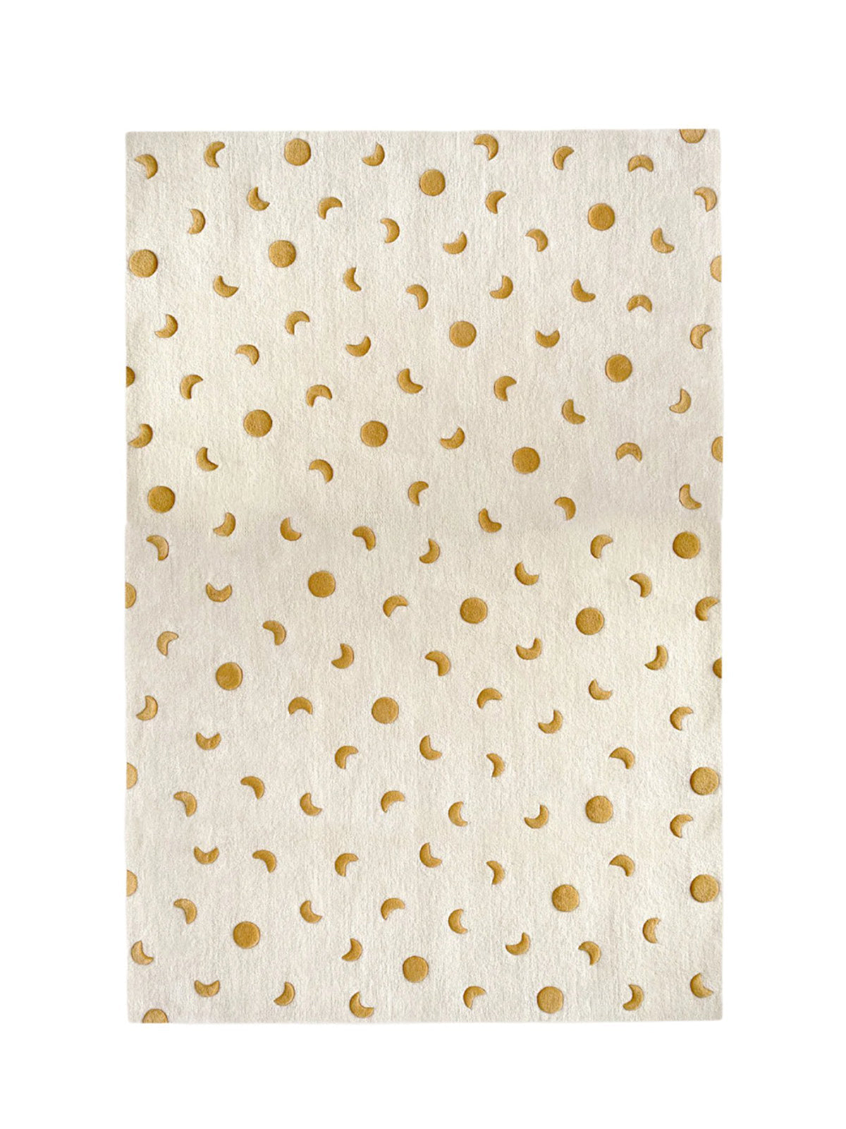 Rug Moons Cream / Gold 6.5 X 9.8 Ft