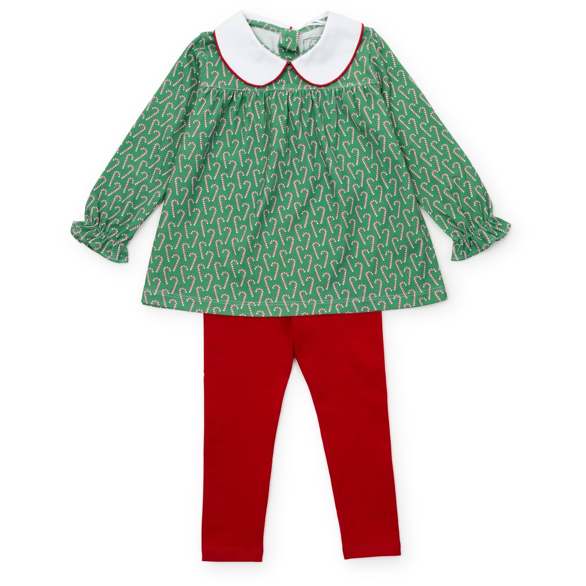 Morgan Set Girls' Legging Set Candy Cane Lane