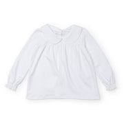 Morgan Longsleeve Peter Pan Collar Top