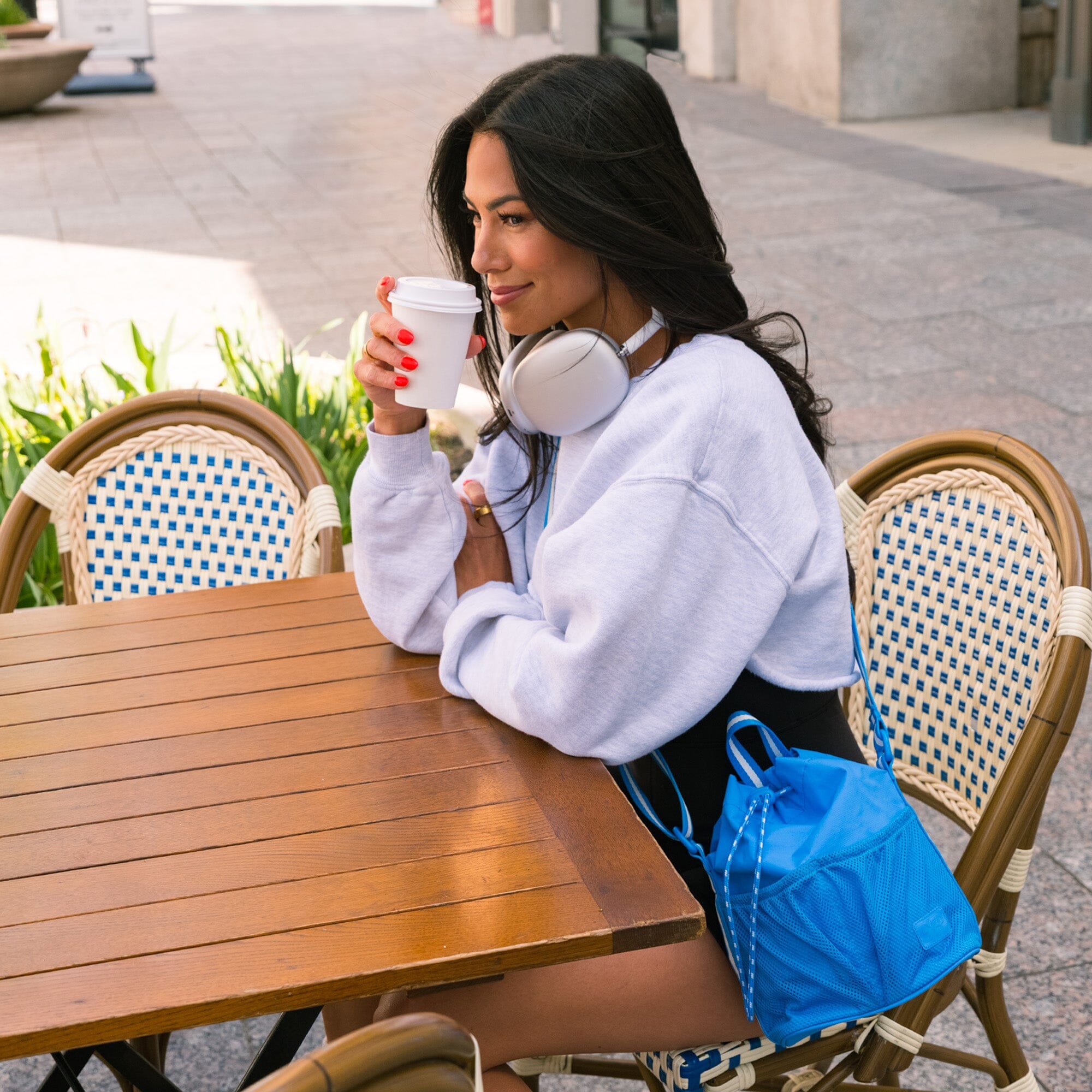 Wave Motion Bucket Crossbody