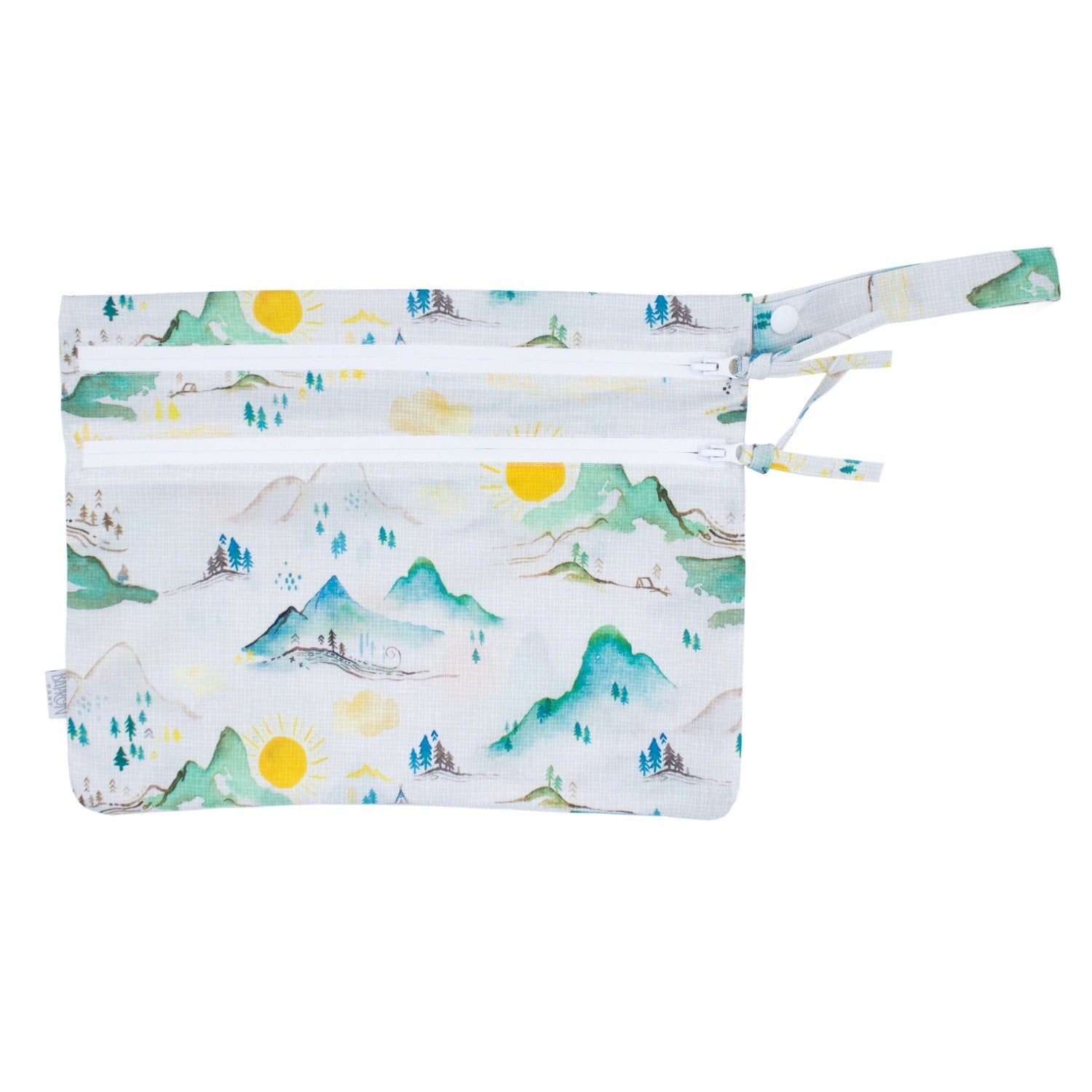 Mountain Mist - Waterproof Wet Bag (for Mealtime, On-the-go, And More!)