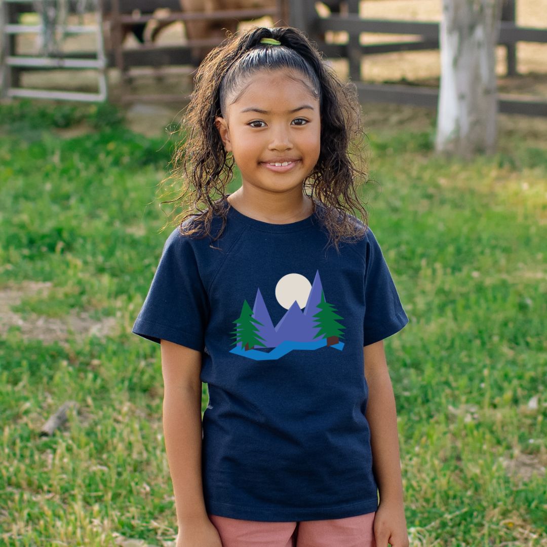 Mountain Range T-shirt - Organic Cotton